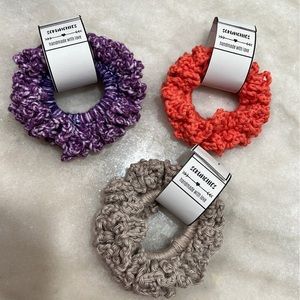 Scrunchies handmade /hair accessories